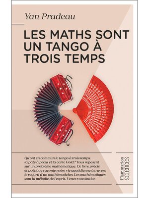 cover image of Les maths sont un tango à trois temps
